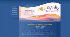 Desktop Screenshot of infinityeyecenter.com